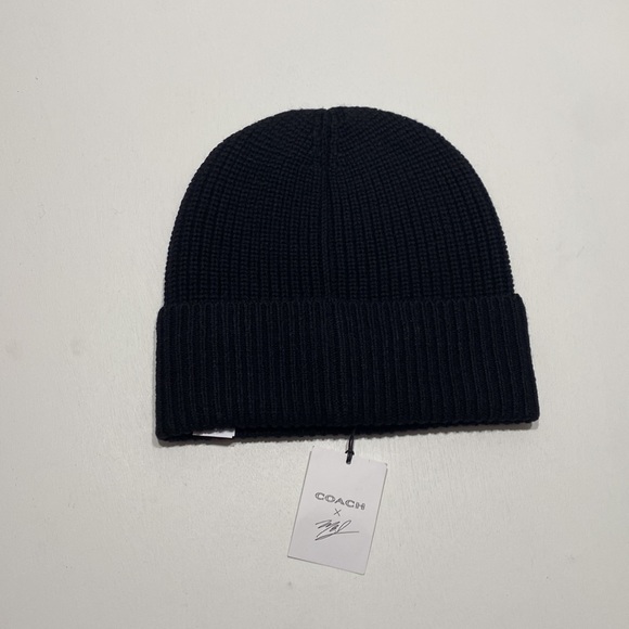 Coach X Michael B. Jordan Mummified Signature Beanie Cuffed knit Hat Cap NWT - Picture 6 of 7